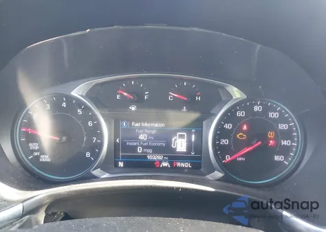 2020 Chevrolet Equinox Fwd Lt 1.5L Turbo из США, поврежденный, VIN 3GNAXKEV0LS585652